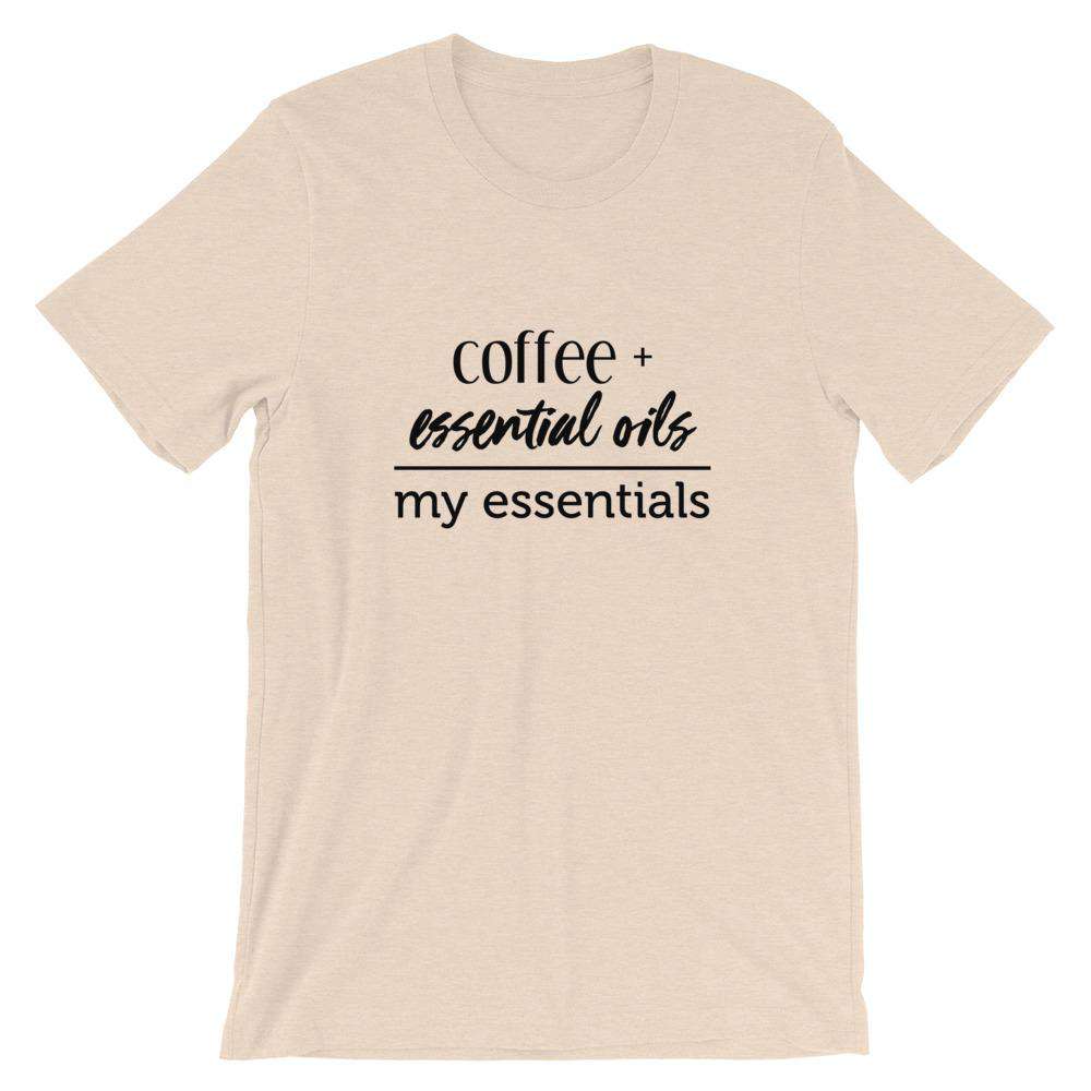 My Essentials (Light) Short-Sleeve Unisex T-Shirt Apparel Your Oil Tools Heather Dust S 