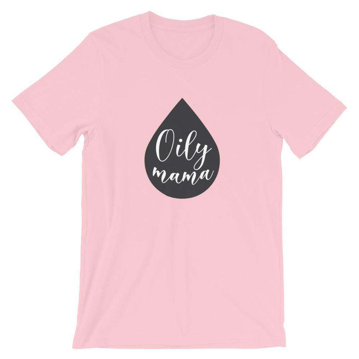 Oily Mama Short-Sleeve Unisex T-Shirt Apparel Your Oil Tools Pink S 