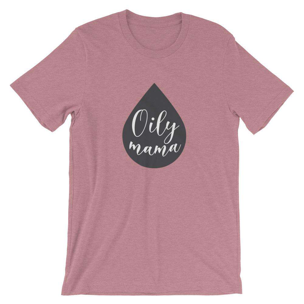 Oily Mama Short-Sleeve Unisex T-Shirt Apparel Your Oil Tools Heather Orchid S 