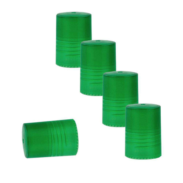 Roller Bottle Caps (Pack of 5) Caps & Closures Your Oil Tools Green 