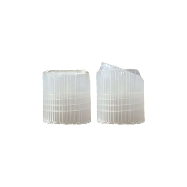 24-410 Natural Polypropylene Ribbed Dispensing Caps at Your Oil Tools