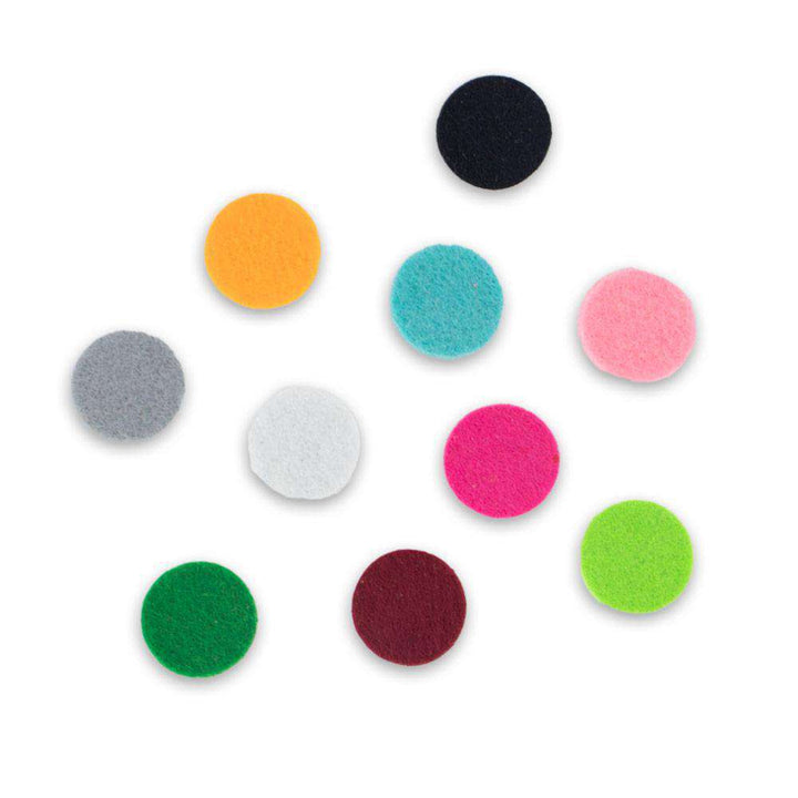 Scent Pads for 25 mm Jewelry and Vent Clips (Pack of 10) Diffusers Your Oil Tools 