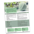 Bath Bomb Recipe Sheet (Digital Download) – Your Oil Tools