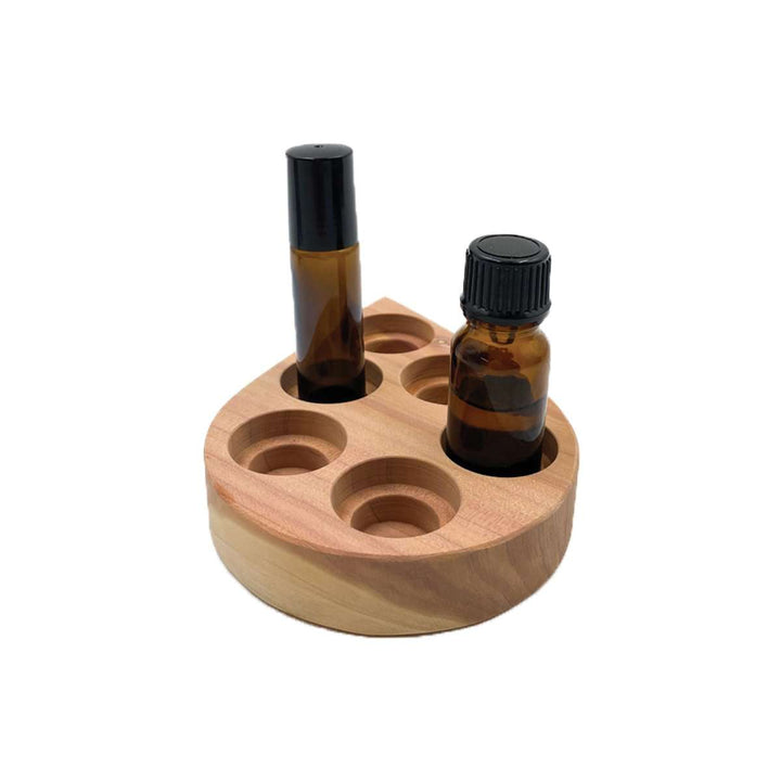 Multi-Size Oil Drop Wood Display (Cedar) Displays Your Oil Tools 