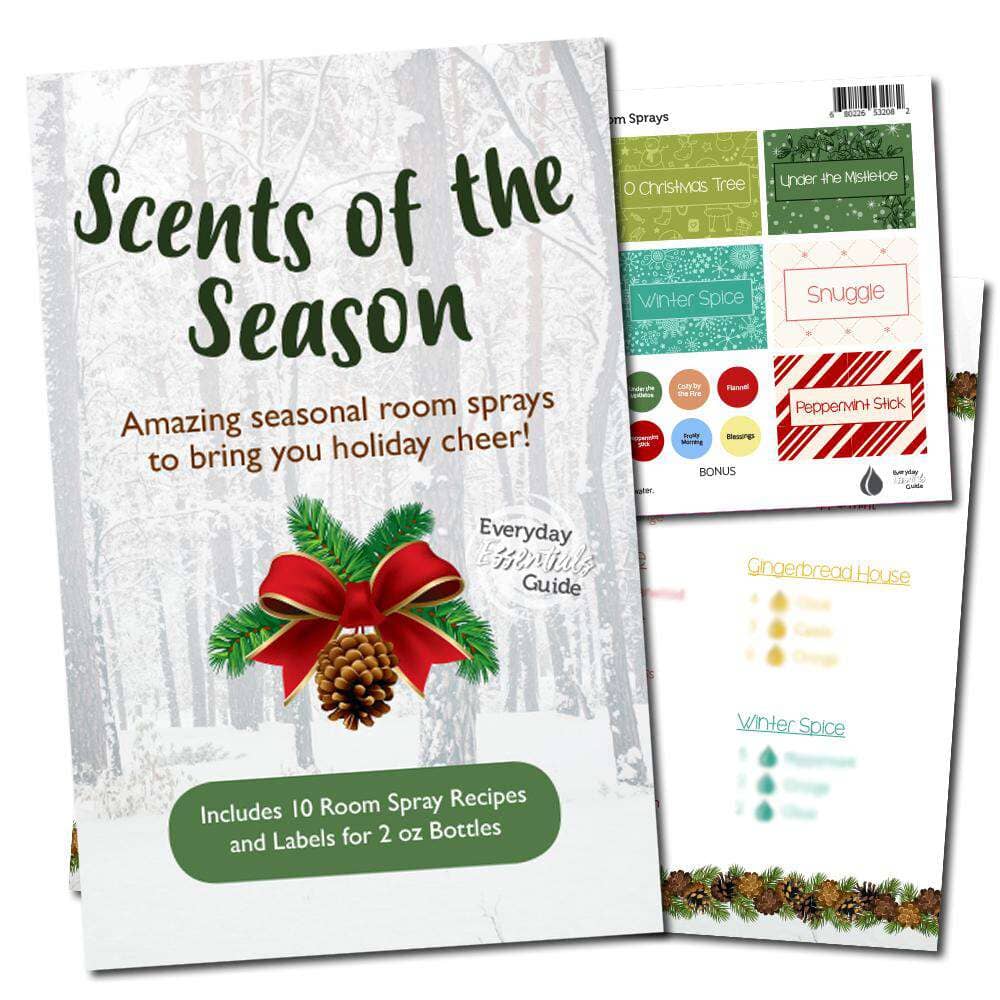 Scents of the Season Recipes & Labels DIY for Essential Oils DIY Your Oil Tools 