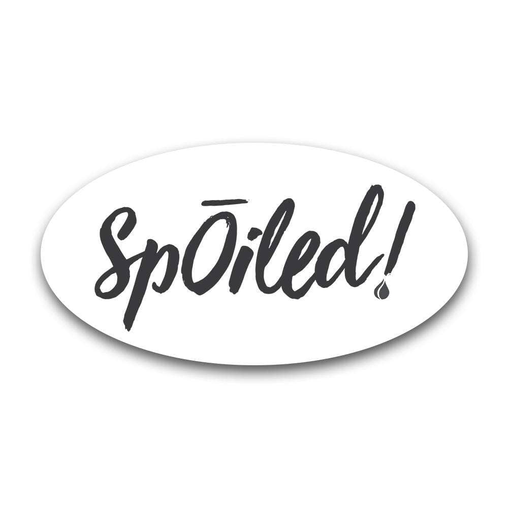 Spoiled Label Spoiled Oval Label (Sold Individually) – Your Oil Tools