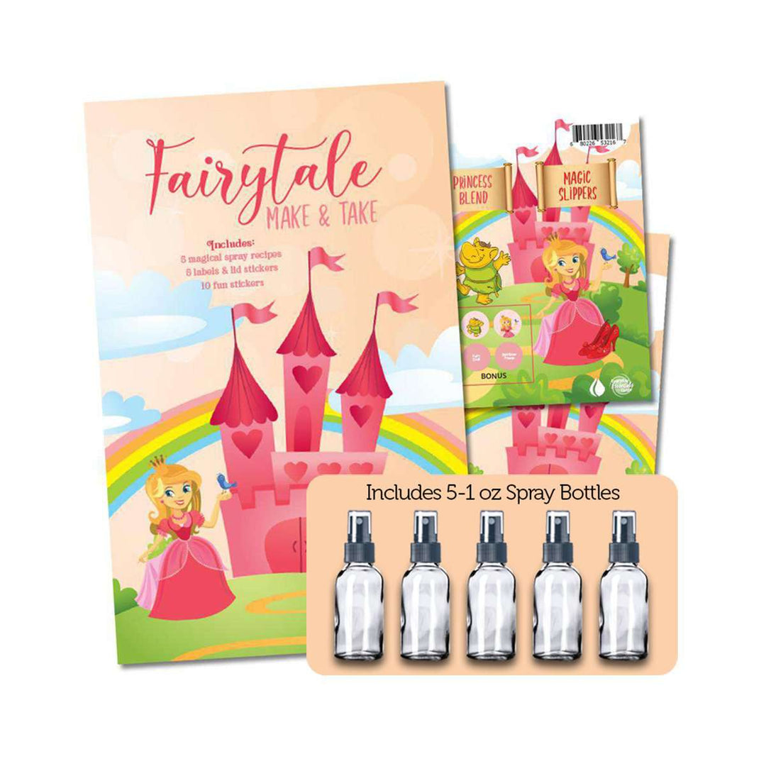 Fairy Tale DIY Recipes & Labels Kit (Bottles Included) DIY Kits Your Oil Tools 