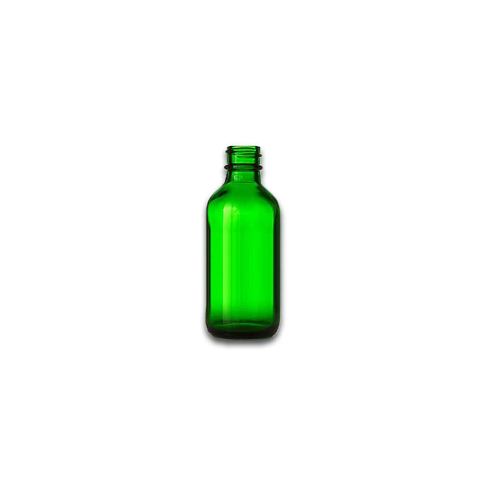 1 oz Green Glass Bottle (Caps NOT Included) Glass Bottles Your Oil Tools 
