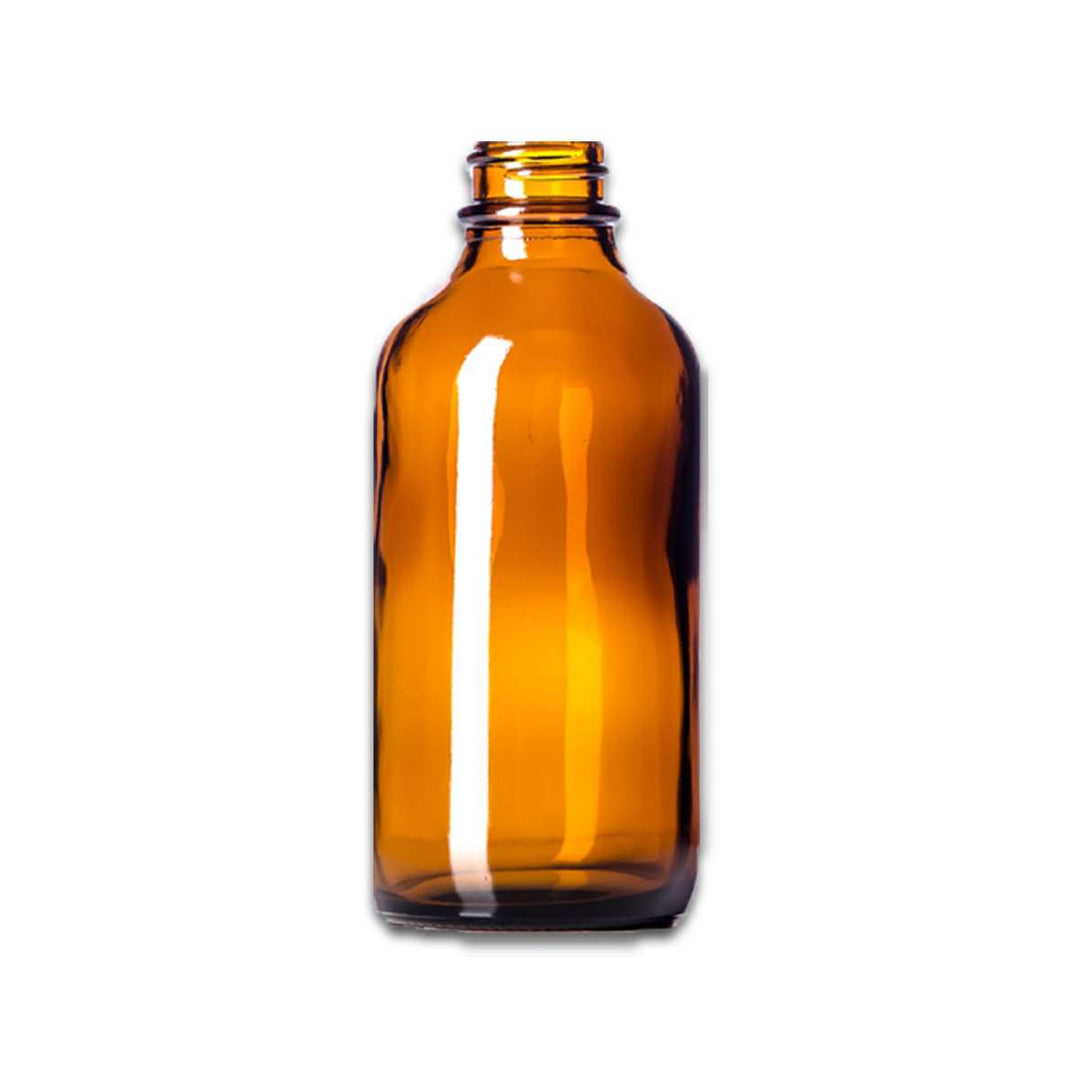 4 oz Amber Glass Bottle (caps NOT included) Glass Bottles Your Oil Tools 