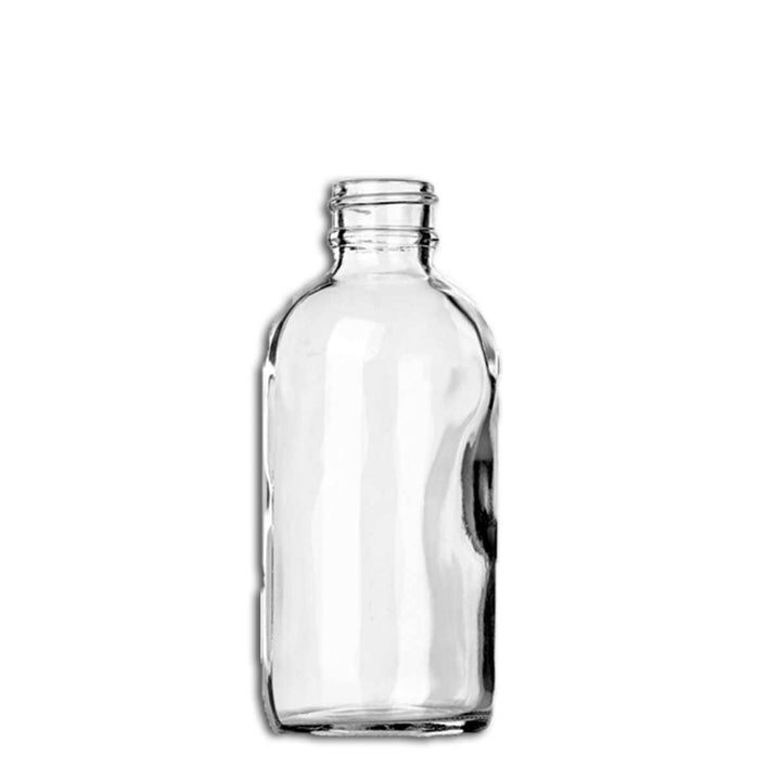 4 oz Clear Glass Bottle (caps NOT included) Glass Bottles Your Oil Tools 