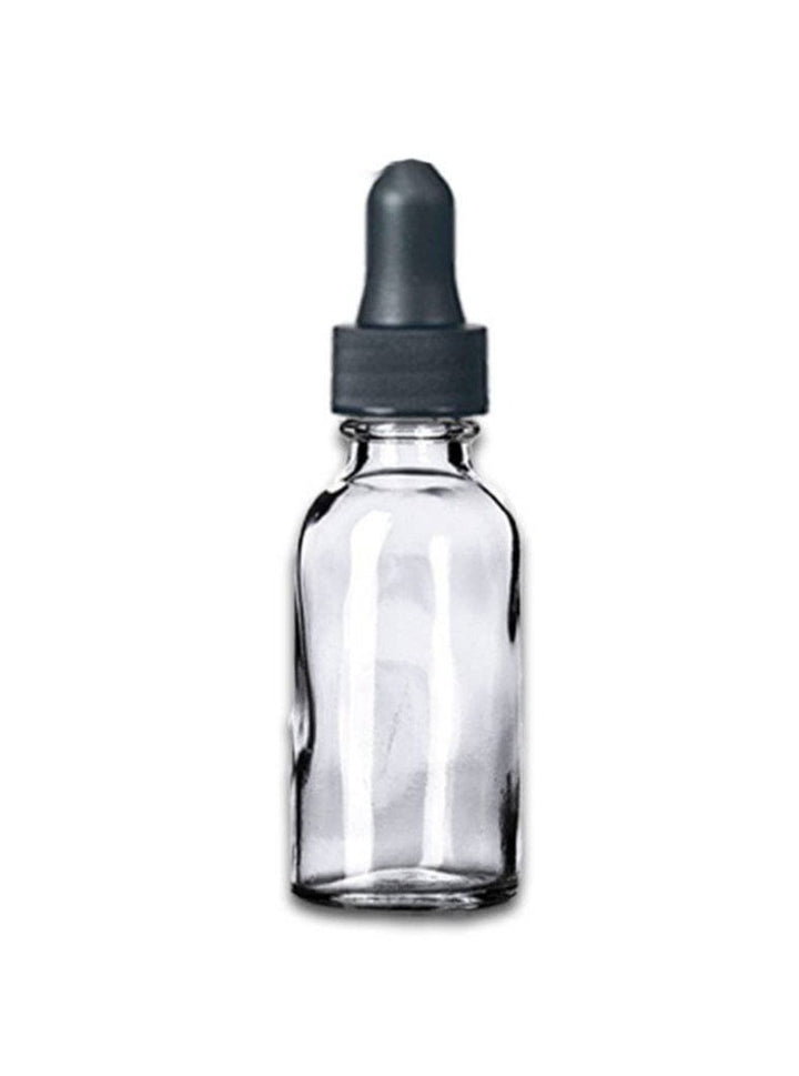 1 oz Clear Glass Bottle w/ Dropper Glass Dropper Bottles Your Oil Tools 