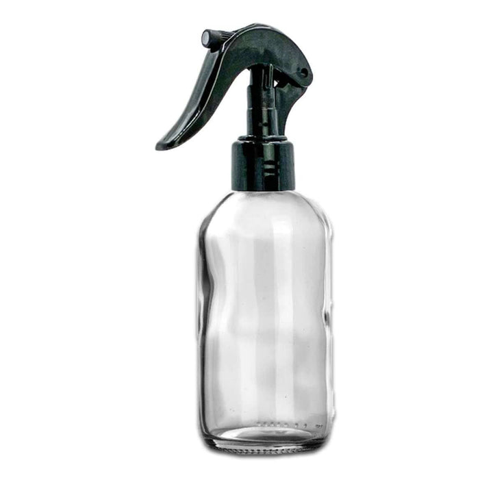 8 oz Clear Glass Bottle w/ Trigger Sprayer Glass Spray Bottles Your Oil Tools 