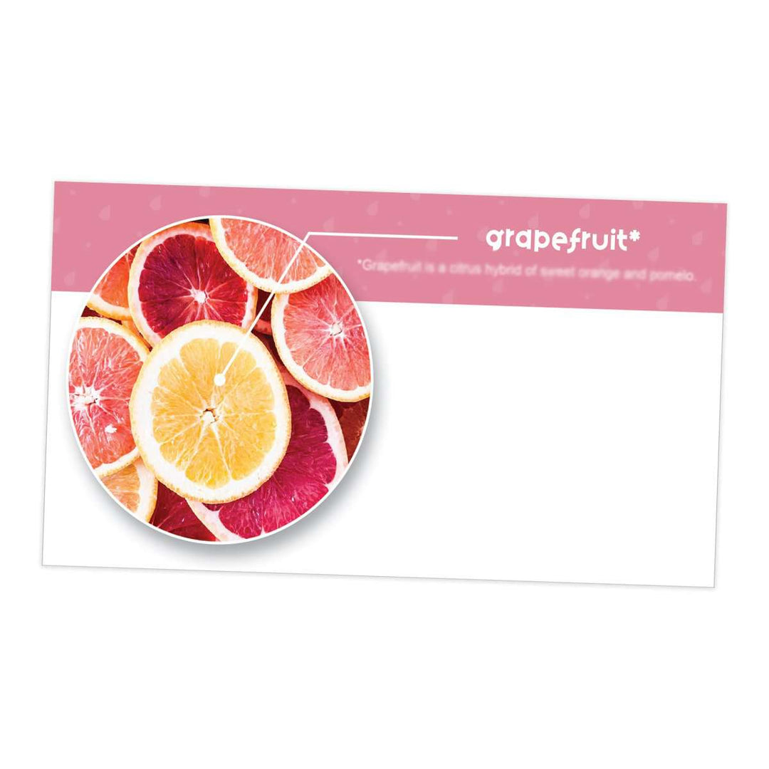 Grapefruit Essential Oil Cards (Pack of 10) Media Your Oil Tools 