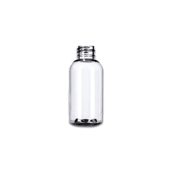 2 oz Clear PET Plastic Boston Round Bottle (caps NOT included) at Your Oil Tools