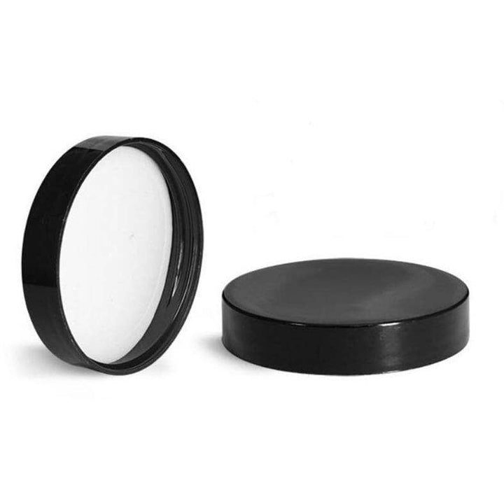 16 oz Clear Plastic Jar w/ Black Cap Plastic Jars Your Oil Tools Smooth 