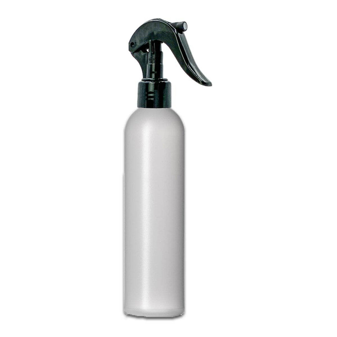 8 oz Natural HDPE Plastic Bottle w/ Trigger Sprayer Plastic Spray Bottles Your Oil Tools 