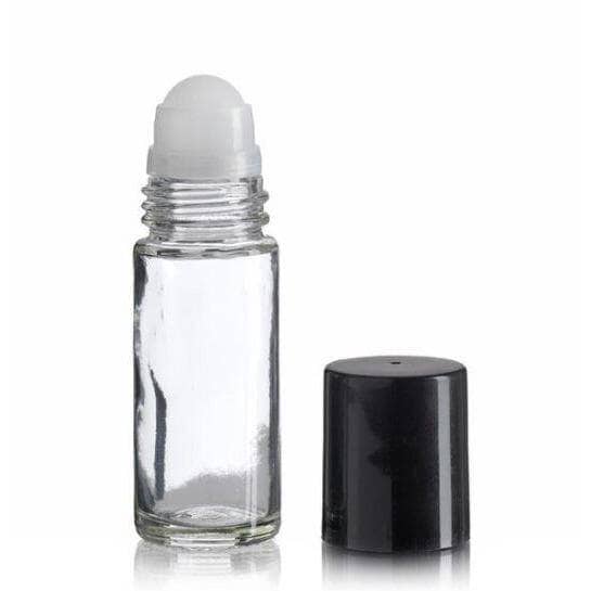 1 oz Clear Glass Roller Bottle (pack of 2) Roller Bottles Your Oil Tools 